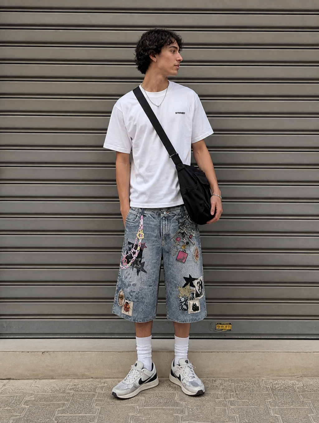 UNSEEN-Studios Relic Denim Shorts