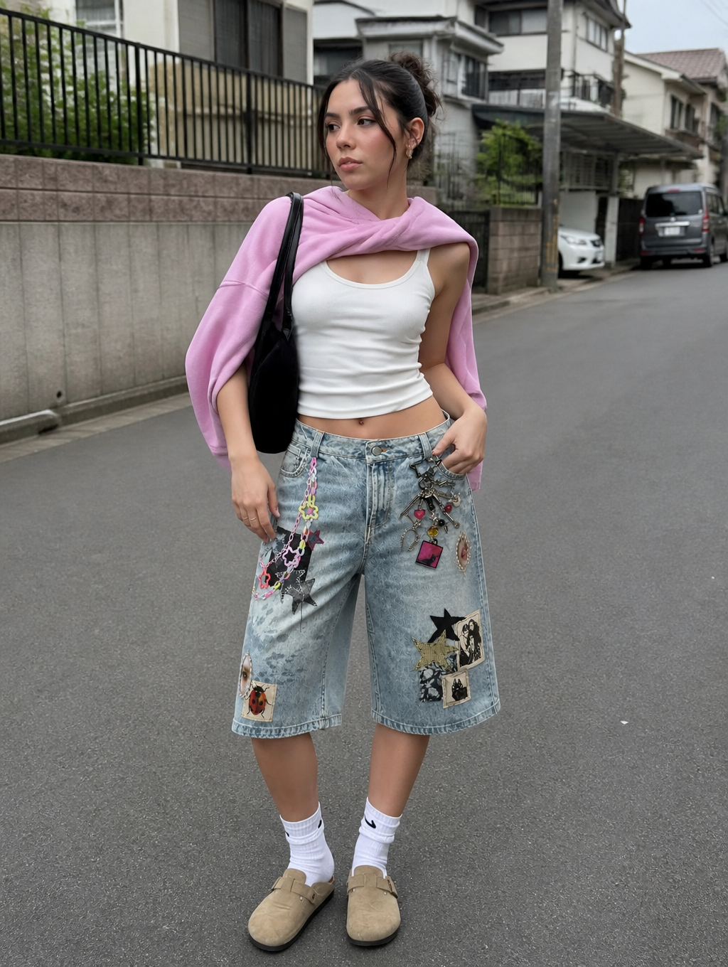 UNSEEN-Studios Relic Denim Shorts