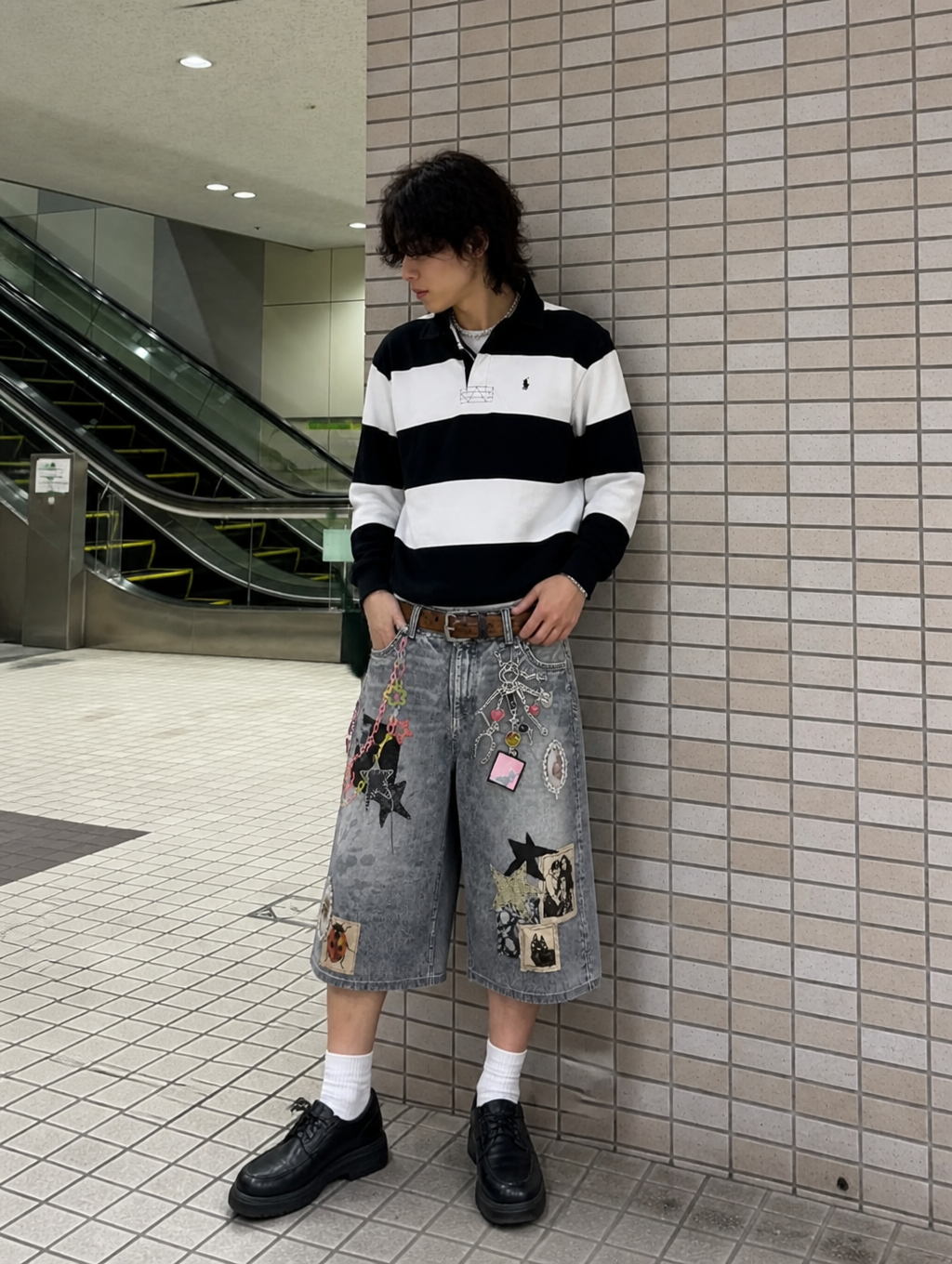 UNSEEN-Studios Relic Denim Shorts