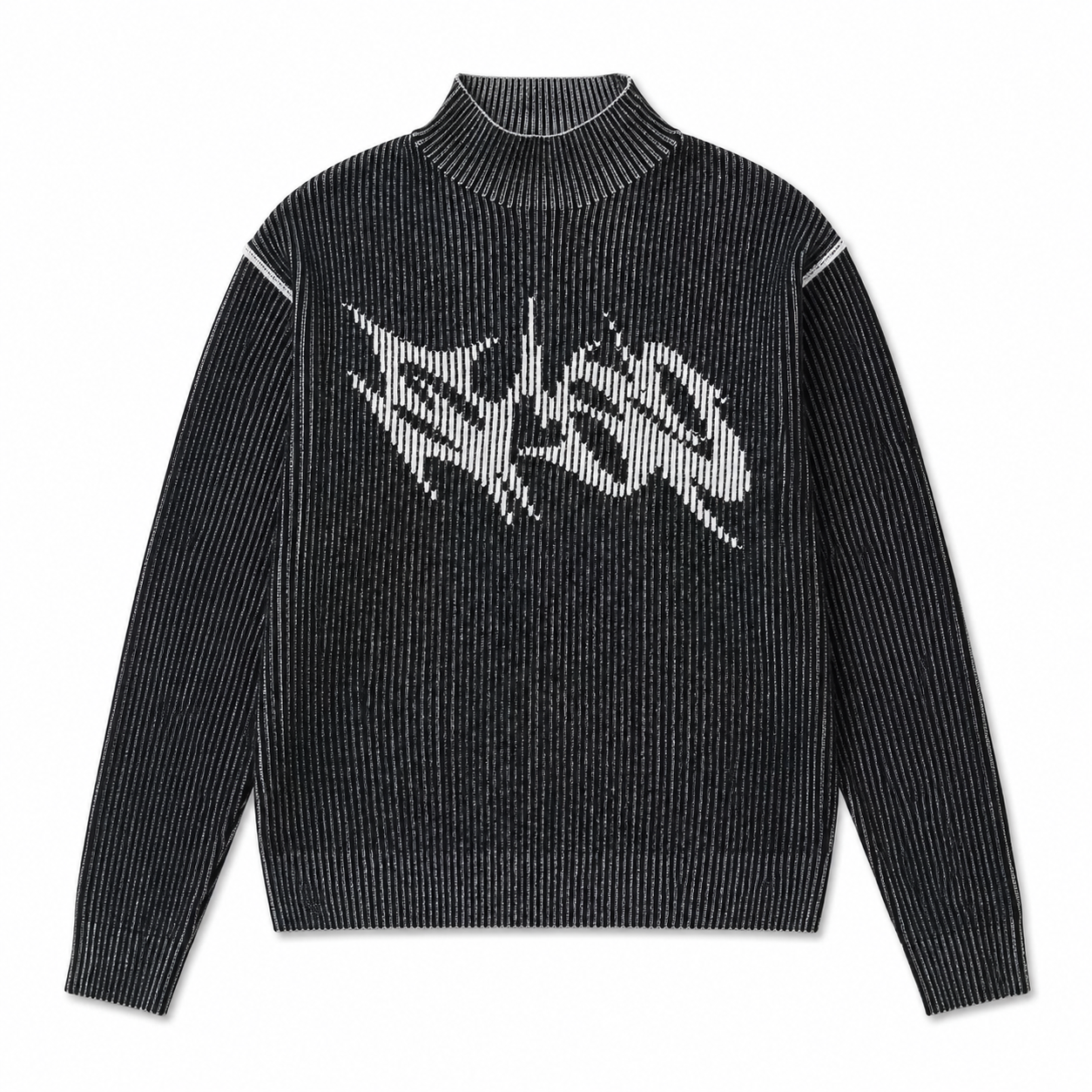 UNSEEN-Studios Cyber Turtleneck Knit Sweater