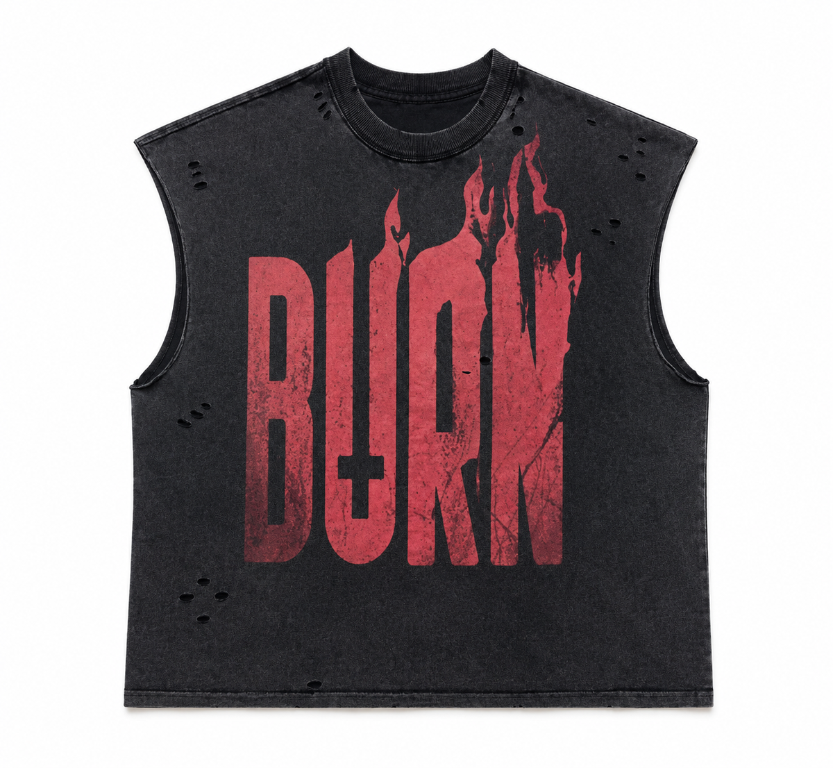 UNSEEN-Studios Sleeveless Burn Tanktop