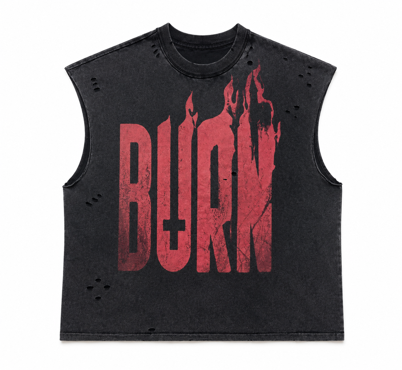 UNSEEN-Studios Sleeveless Burn Tanktop