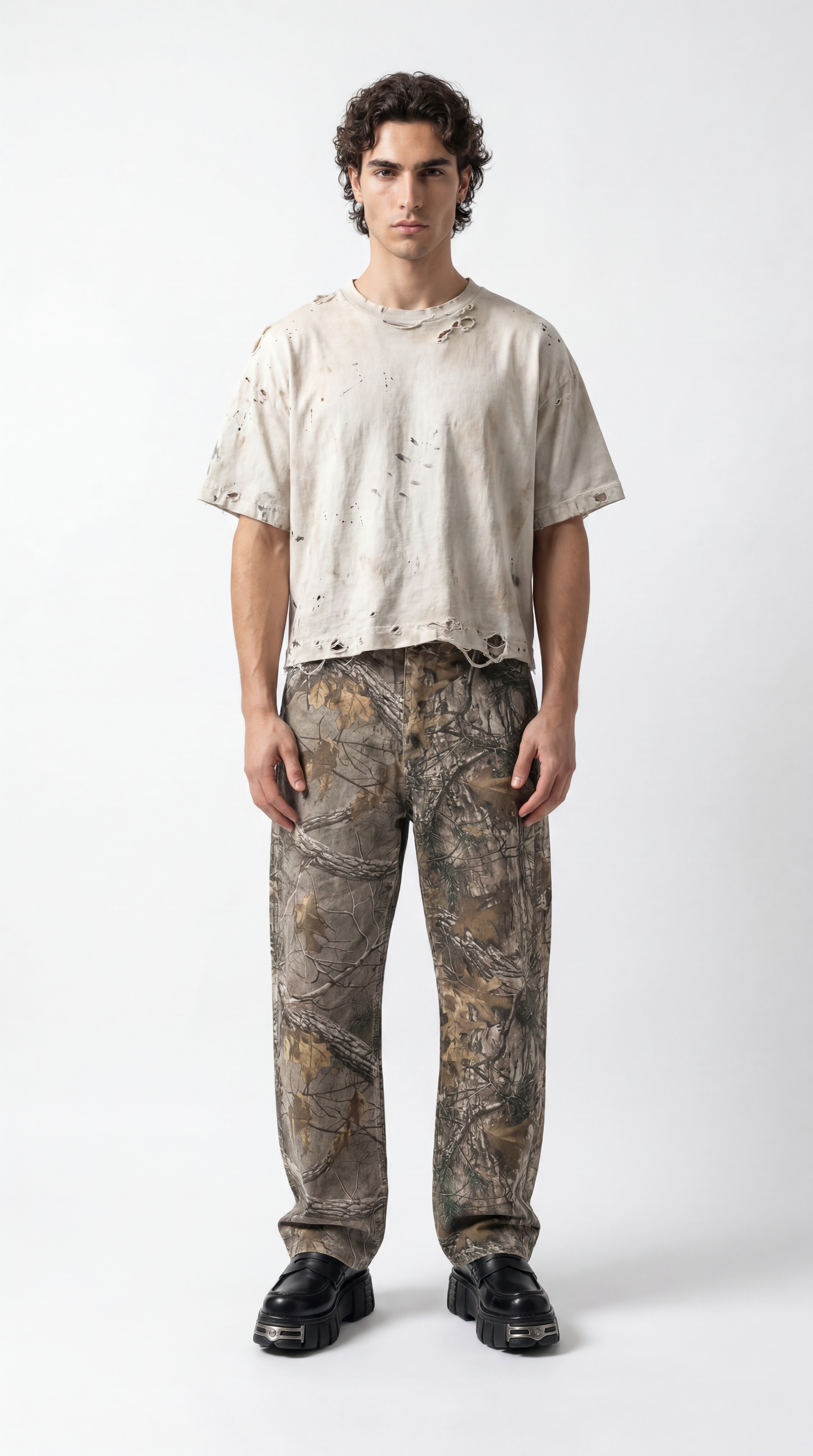 UNSEEN-Studios Forest Camo Jeans