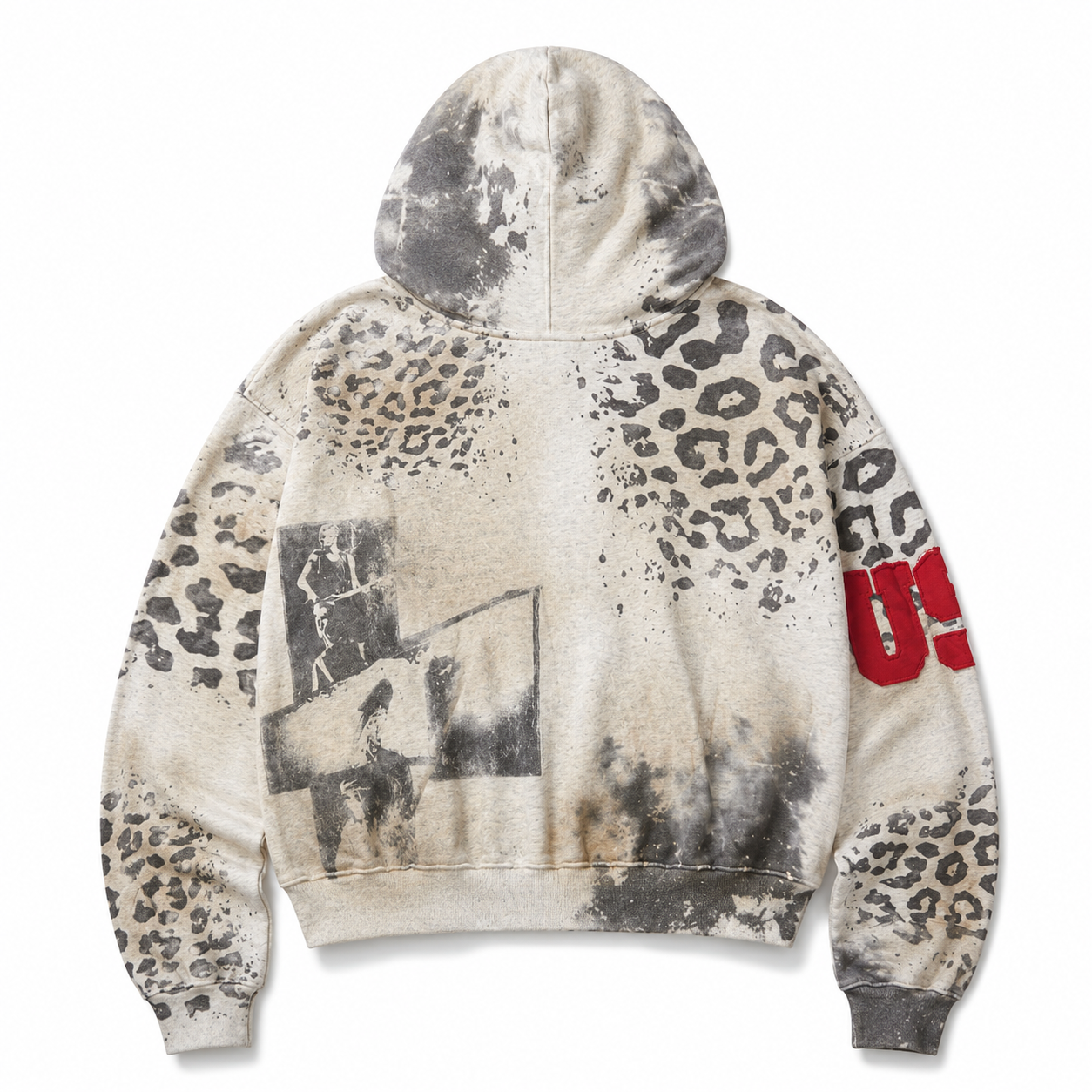 UNSEEN-Studios Leopard Zip Hoodie