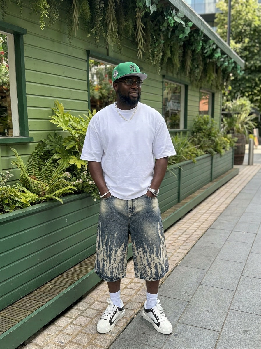UNSEEN-Studios Paint Jorts