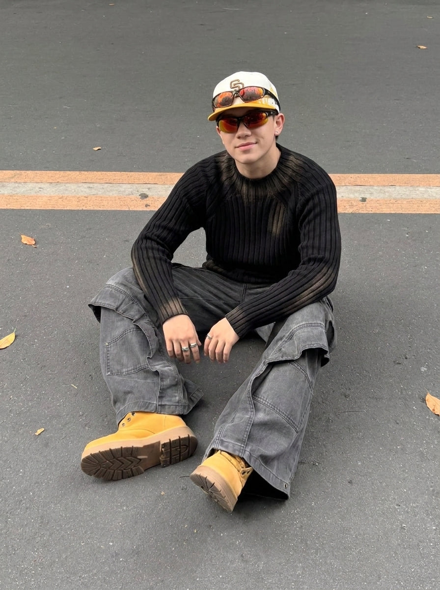 UNSEEN-Studios Nightfall Knit Sweater
