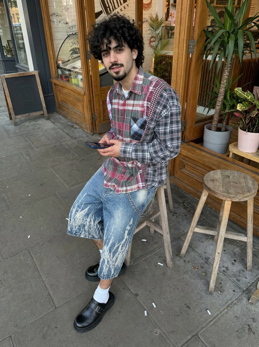 UNSEEN-Studios Paint Jorts