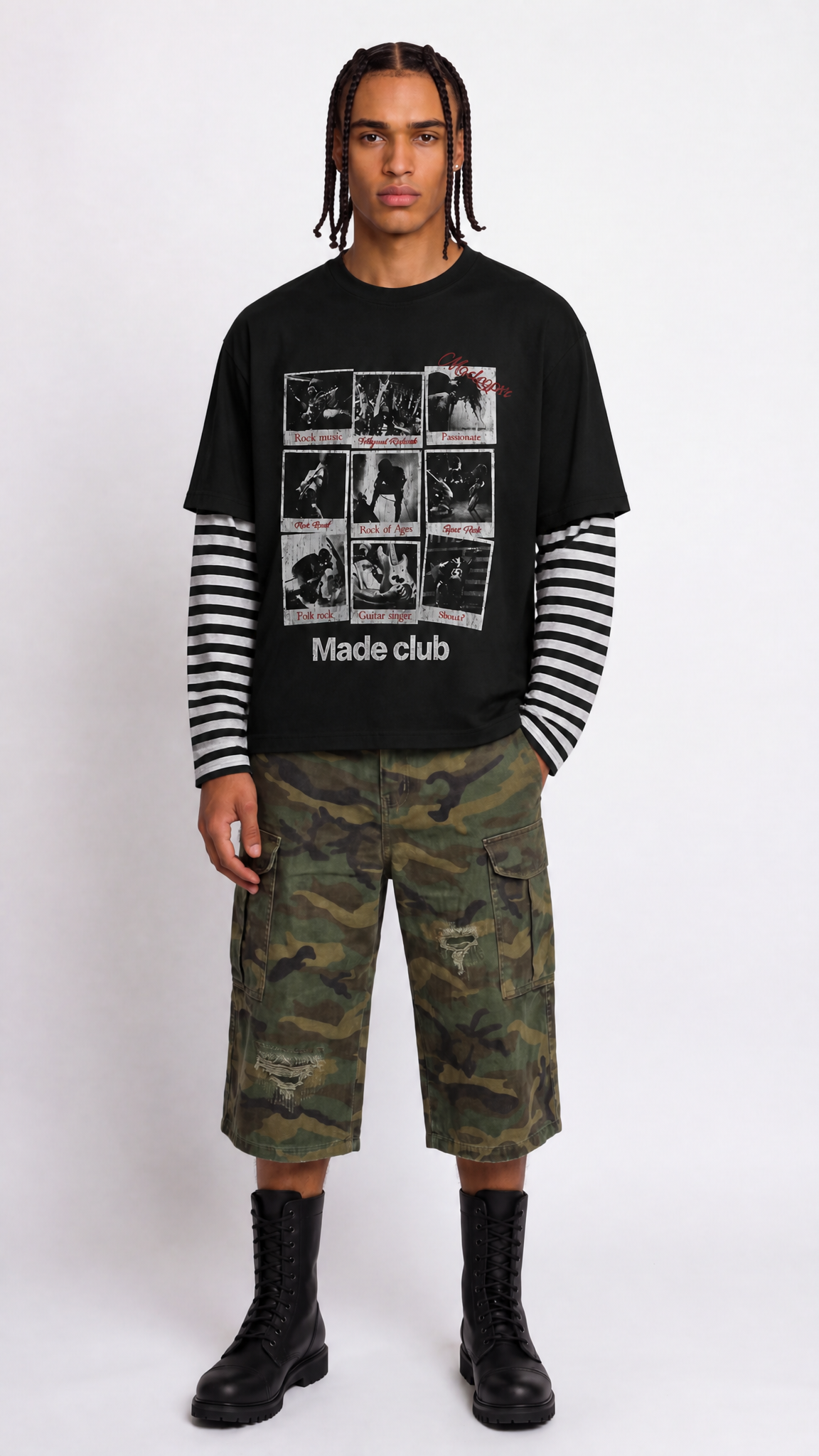 UNSEEN-Studios Made Club Layered Tee