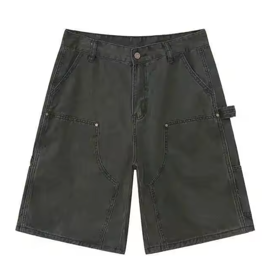UNSEEN-Studios Double Knee Workwear Shorts