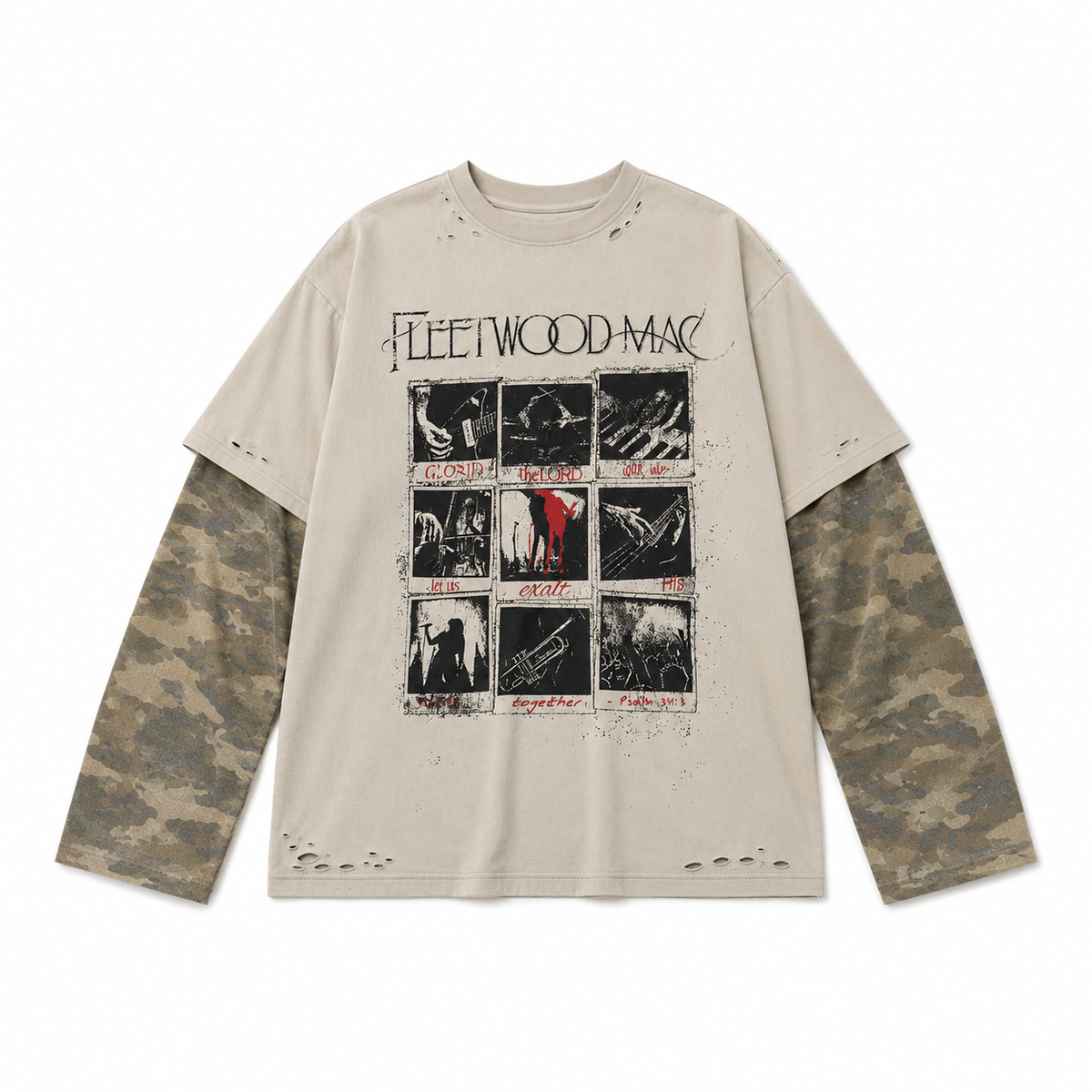 UNSEEN-Studios Fleetwood Camo Layer Longsleeve