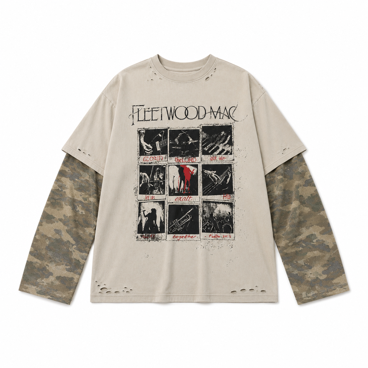 UNSEEN-Studios Fleetwood Camo Layer Longsleeve