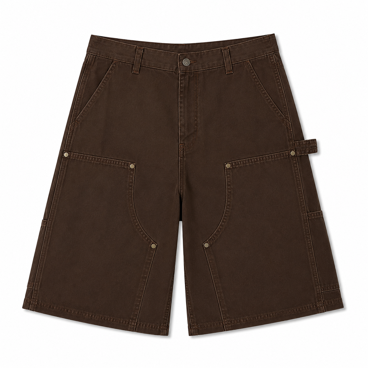 UNSEEN-Studios Double Knee Workwear Shorts