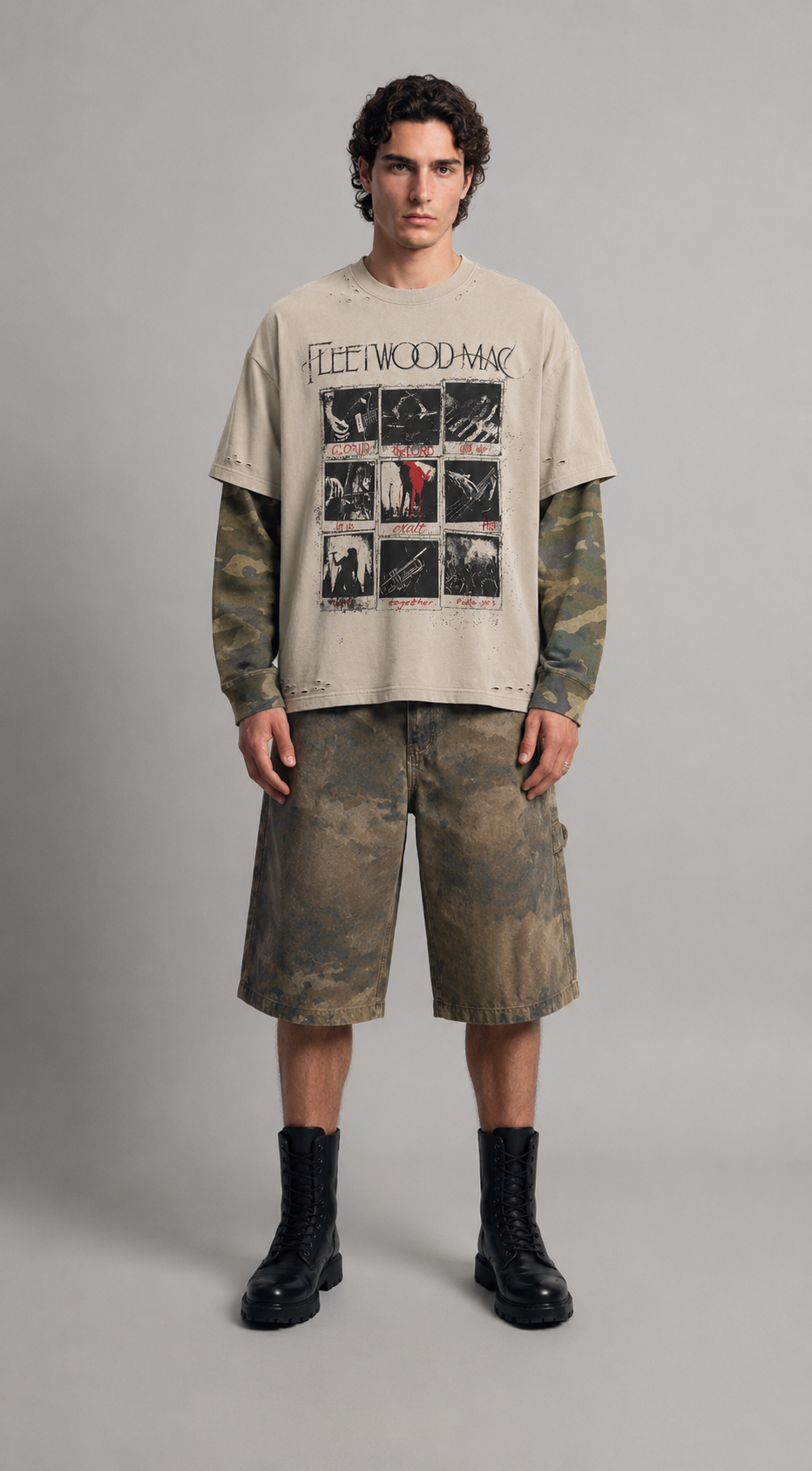 UNSEEN-Studios Fleetwood Camo Layer Longsleeve