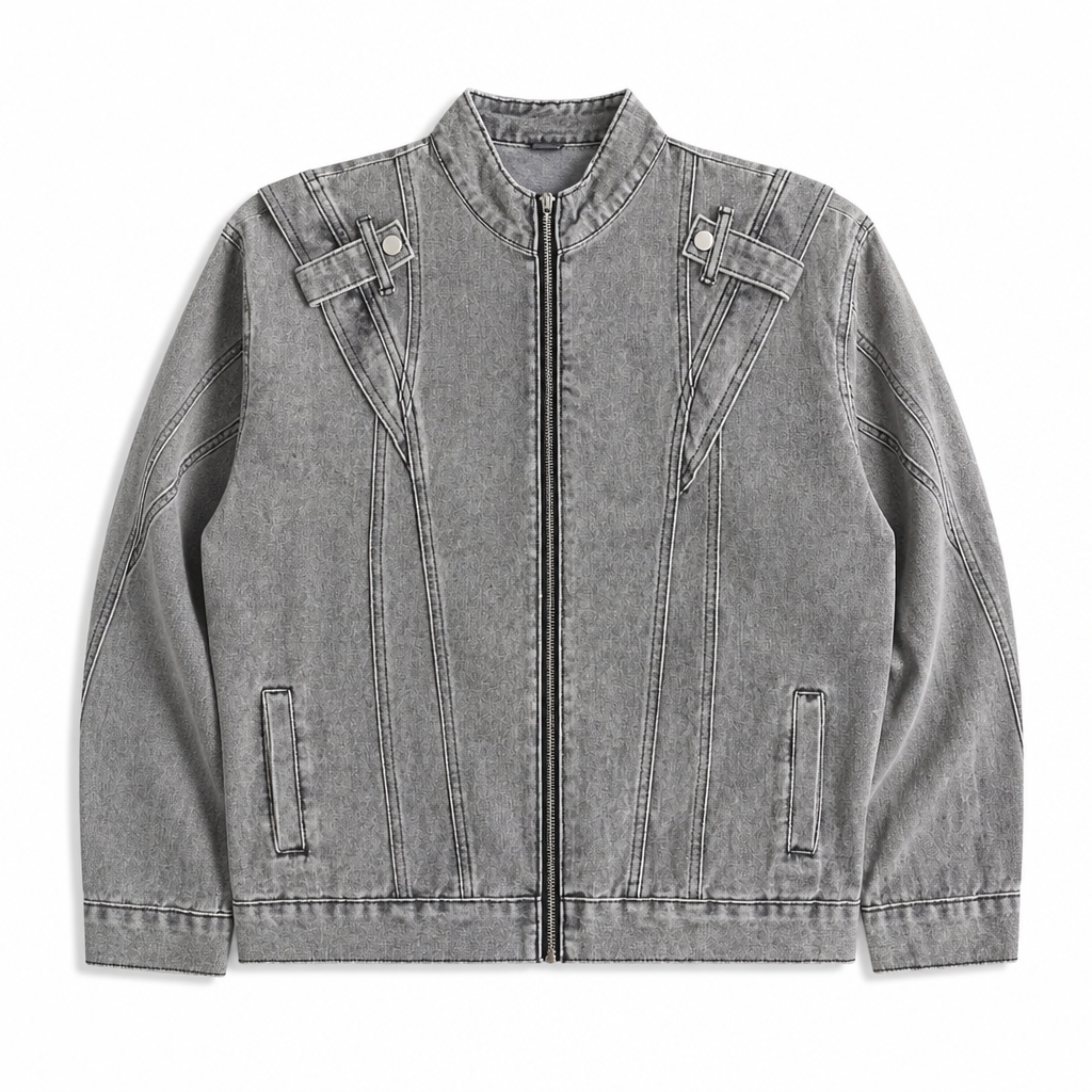 UNSEEN-Studios Silver Arrow Denim Jacket