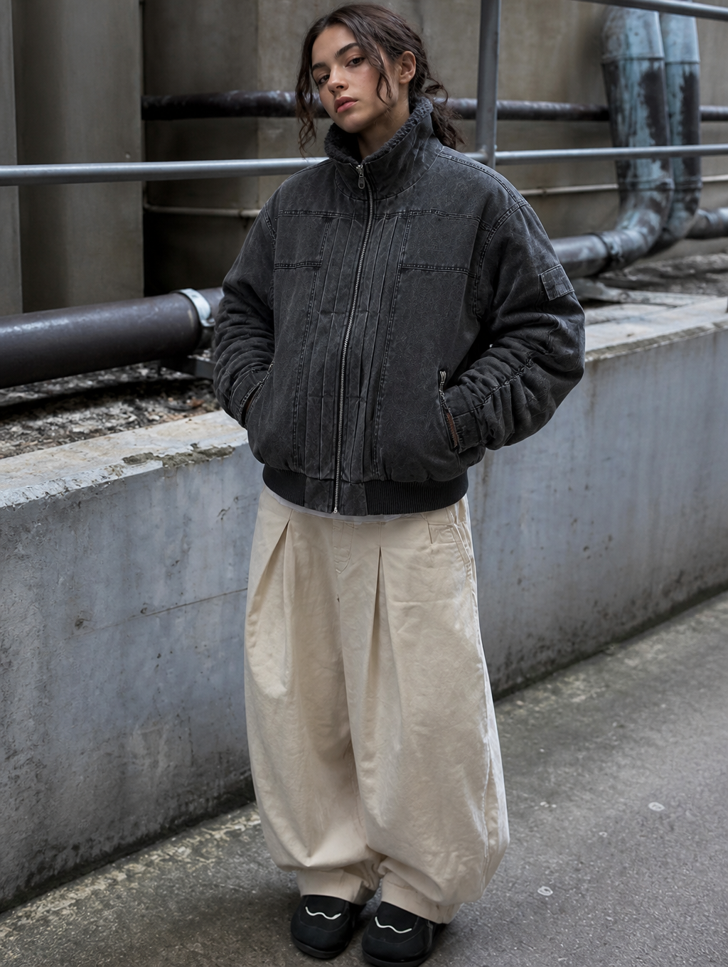 UNSEEN-Studios Utility Collar Jacket