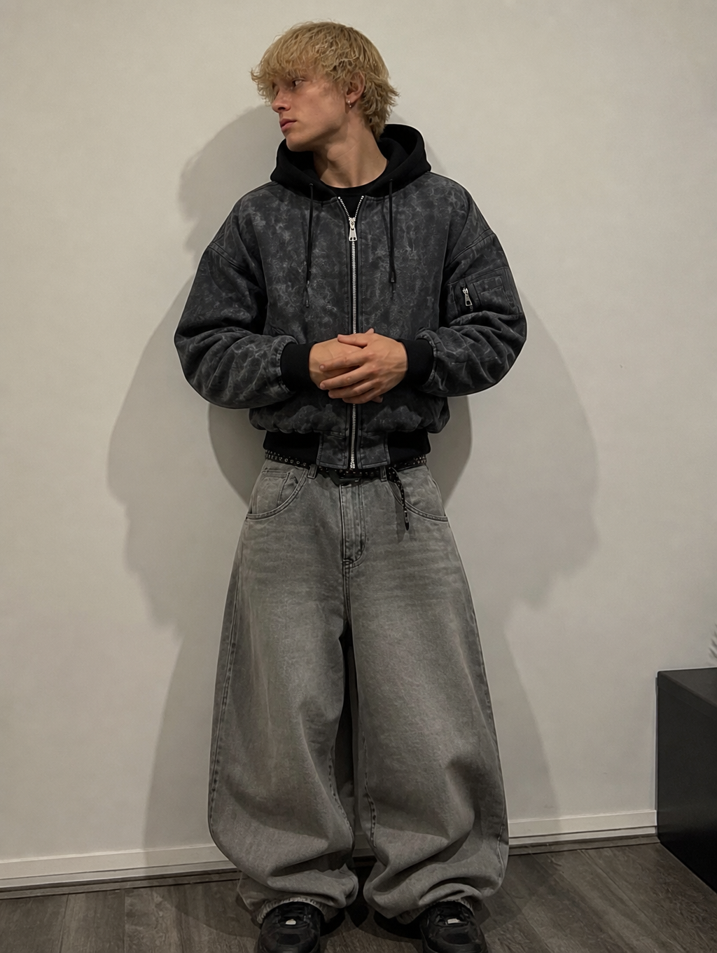 UNSEEN-Studios Narcotic Hood Bomber Jacket
