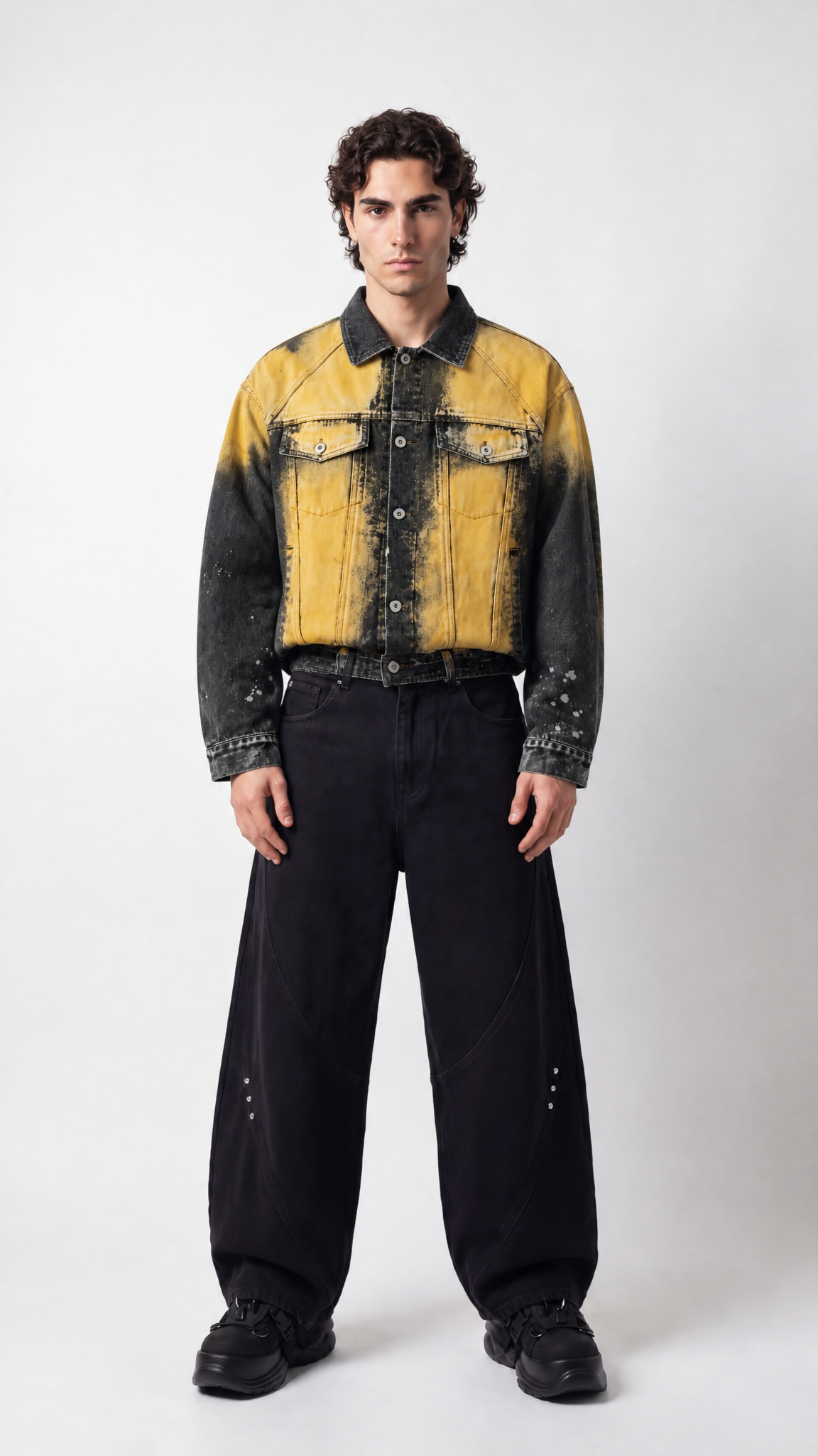 UNSEEN-Studios Bumblebee Denim Jacket