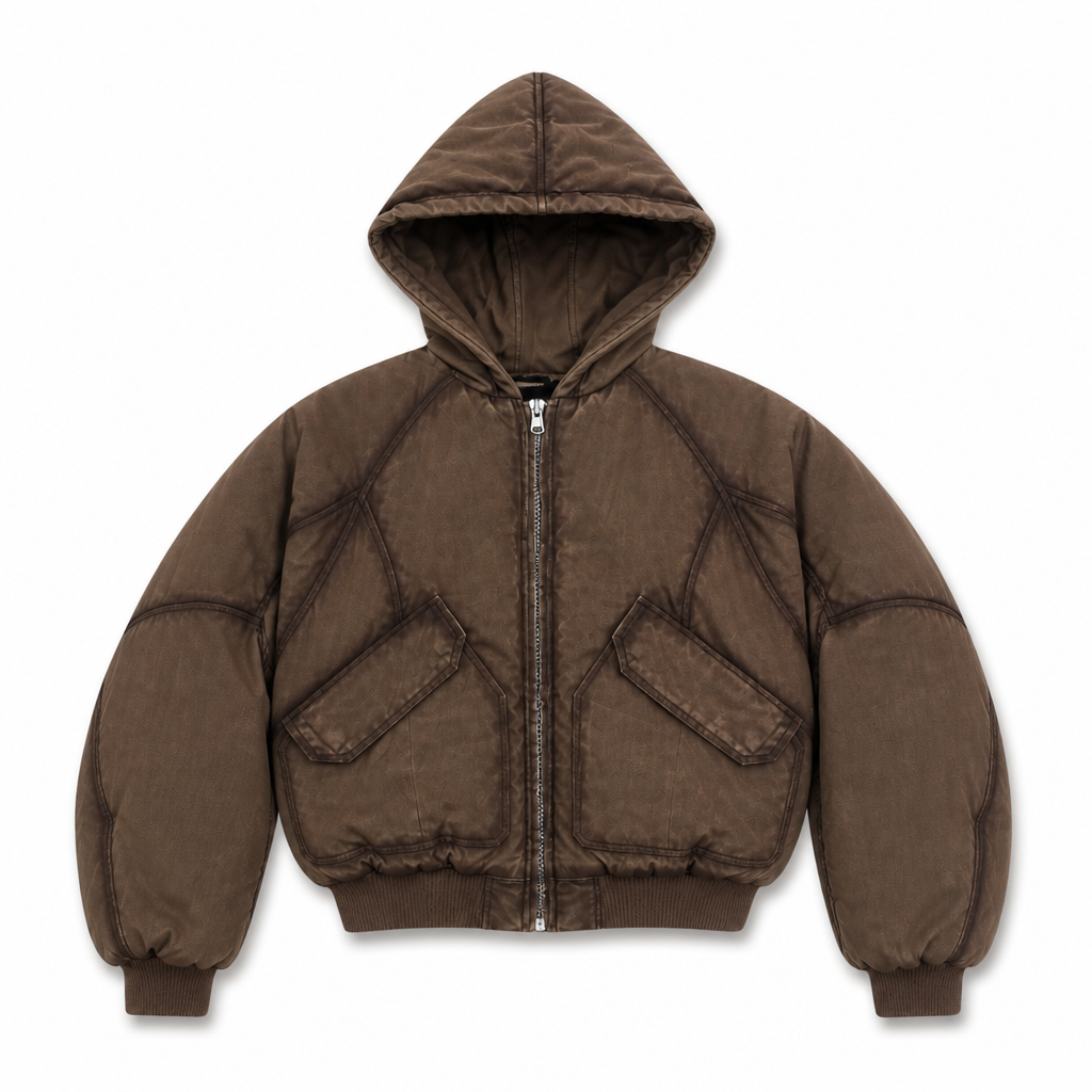 UNSEEN-Studios Scarline Bomber Jacket