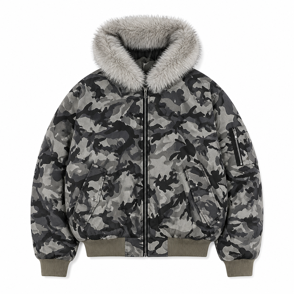 UNSEEN-Studios Arctic Hunter Fur Jacket