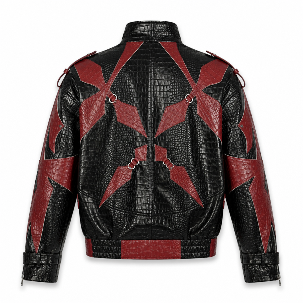 UNSEEN-Studios Dark Knight Vegan Leather Jacket