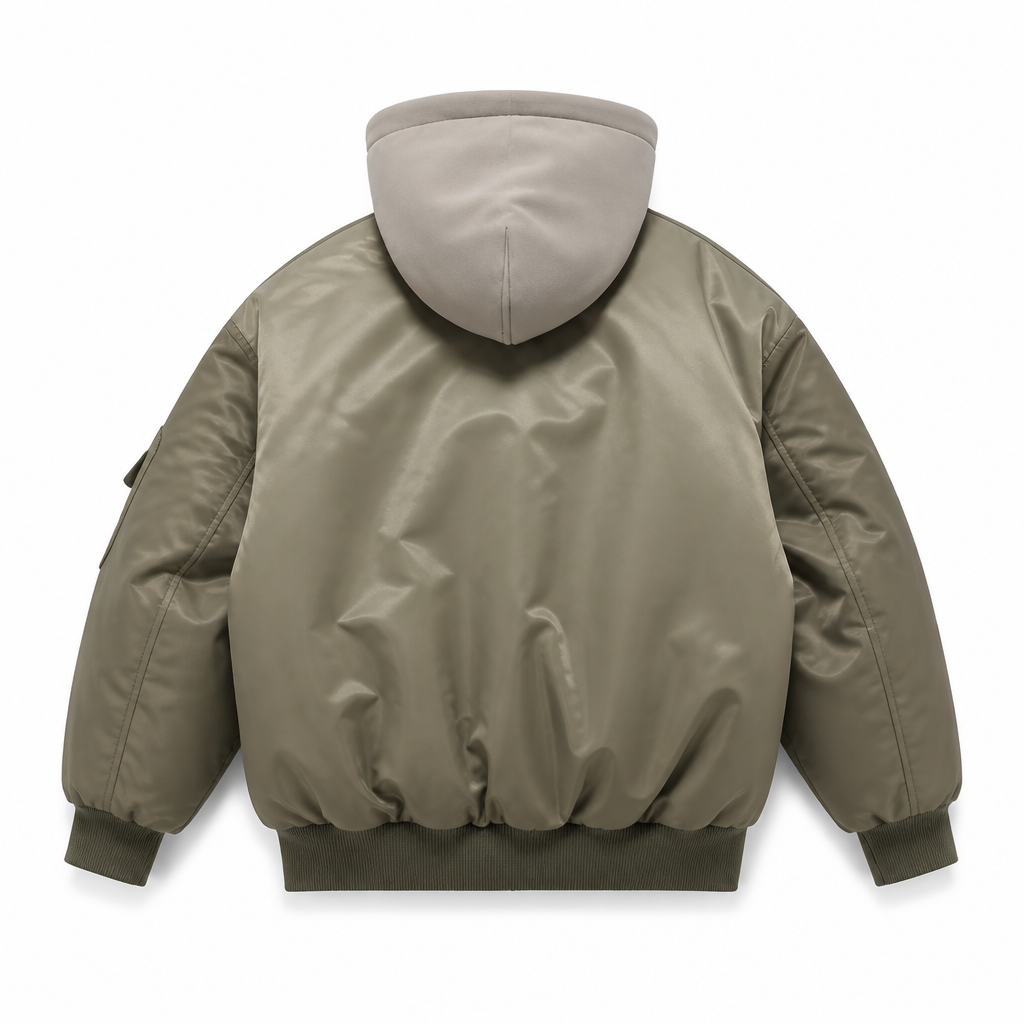 UNSEEN-Studios Night Patrol Layered Bomber Jacket