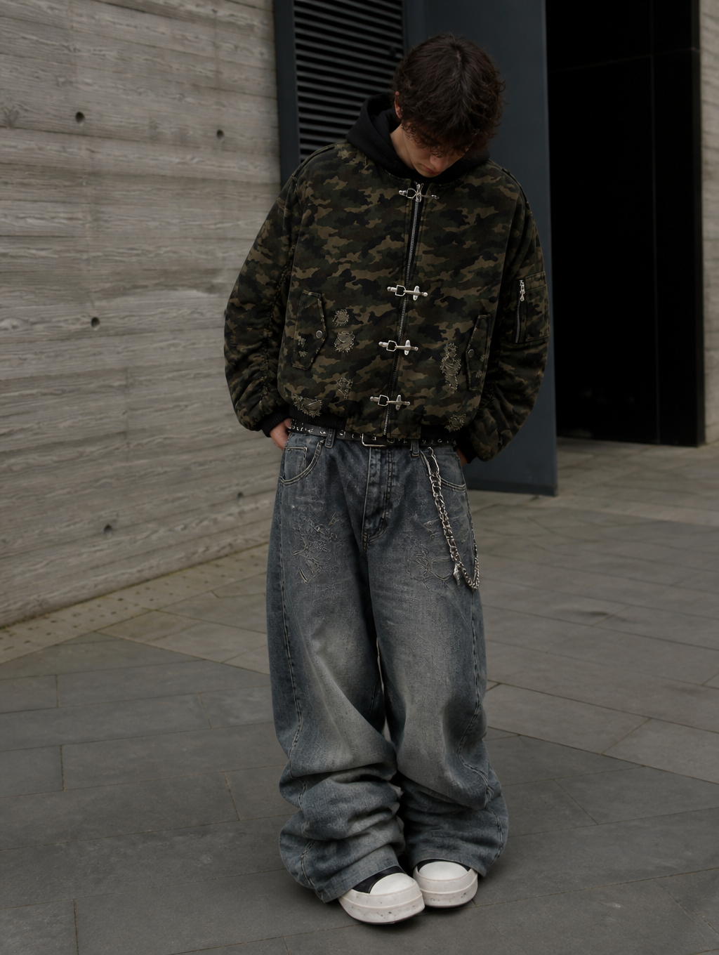 UNSEEN-Studios Combat Lock Bomber Jacket