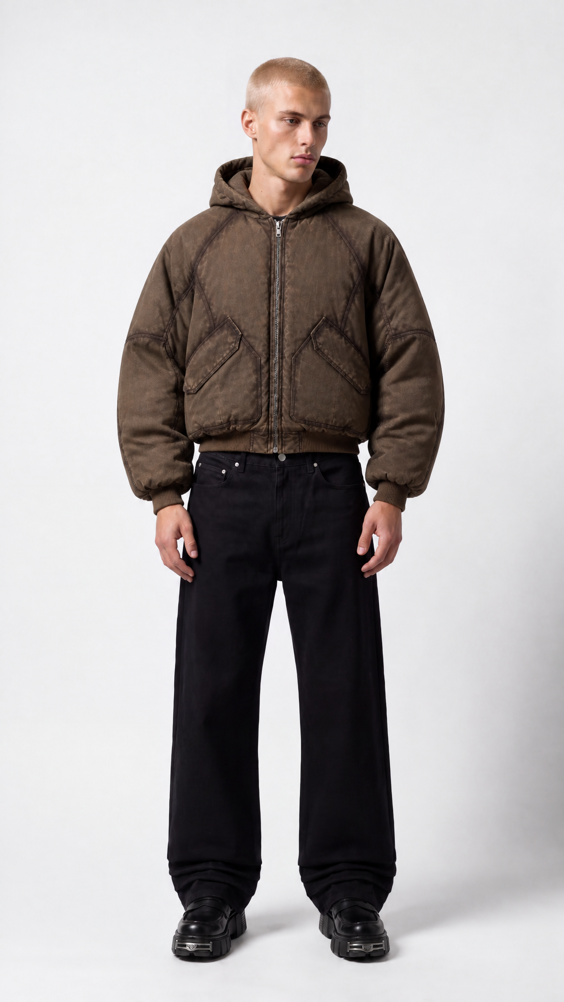 UNSEEN-Studios Scarline Bomber Jacket