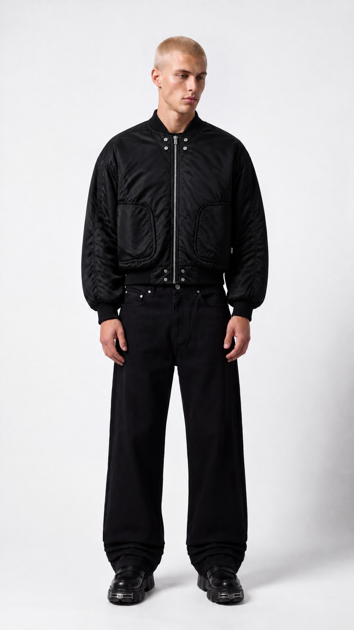 UNSEEN-Studios Double Lock Bomber Jacket