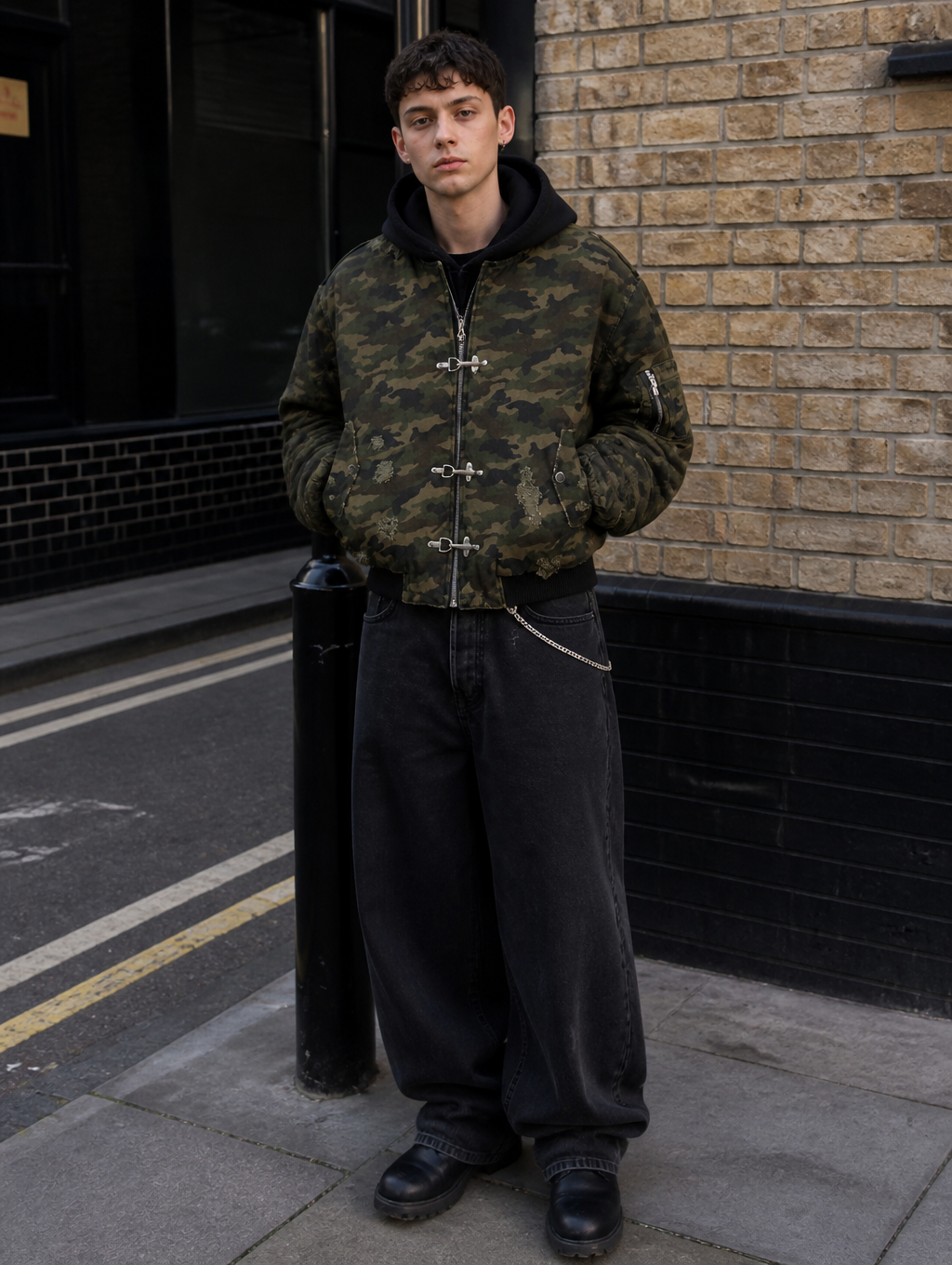 UNSEEN-Studios Combat Lock Bomber Jacket