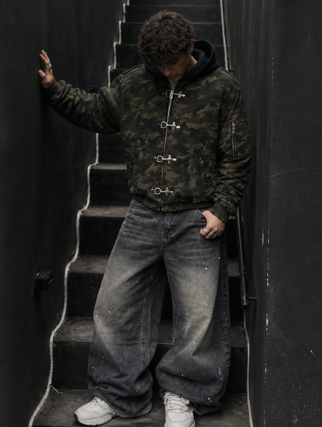UNSEEN-Studios Combat Lock Bomber Jacket