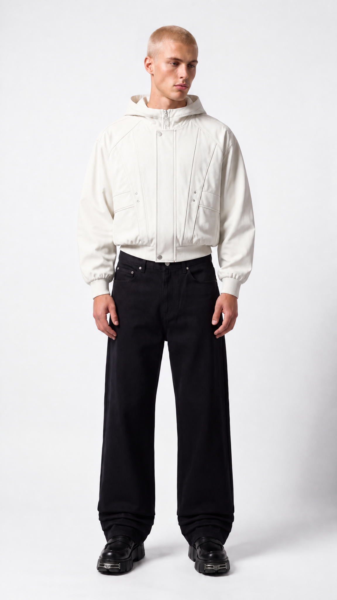UNSEEN-Studios Rail Stitch Zip Jacket