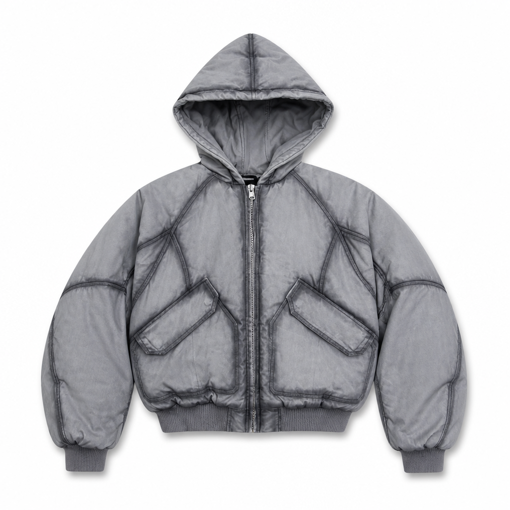 UNSEEN-Studios Scarline Bomber Jacket