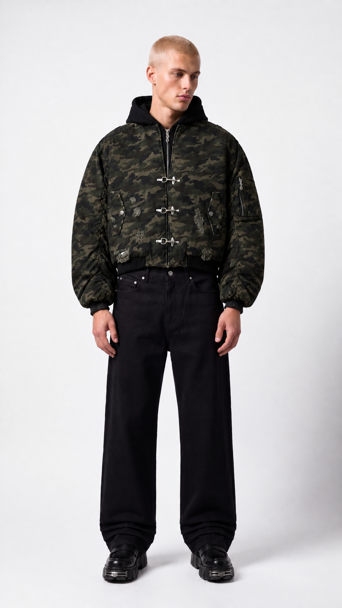 UNSEEN-Studios Combat Lock Bomber Jacket
