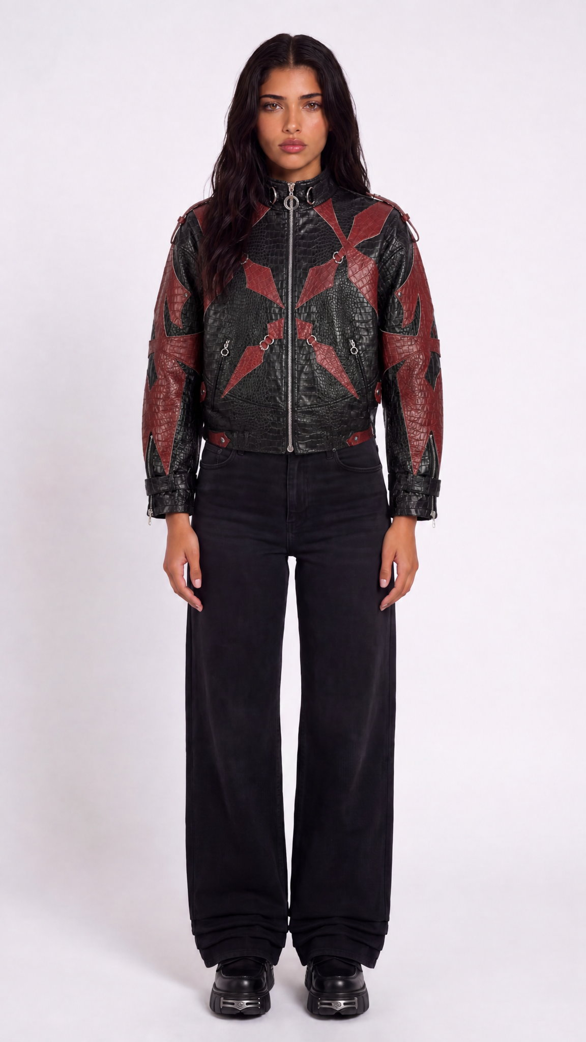 UNSEEN-Studios Dark Knight Vegan Leather Jacket