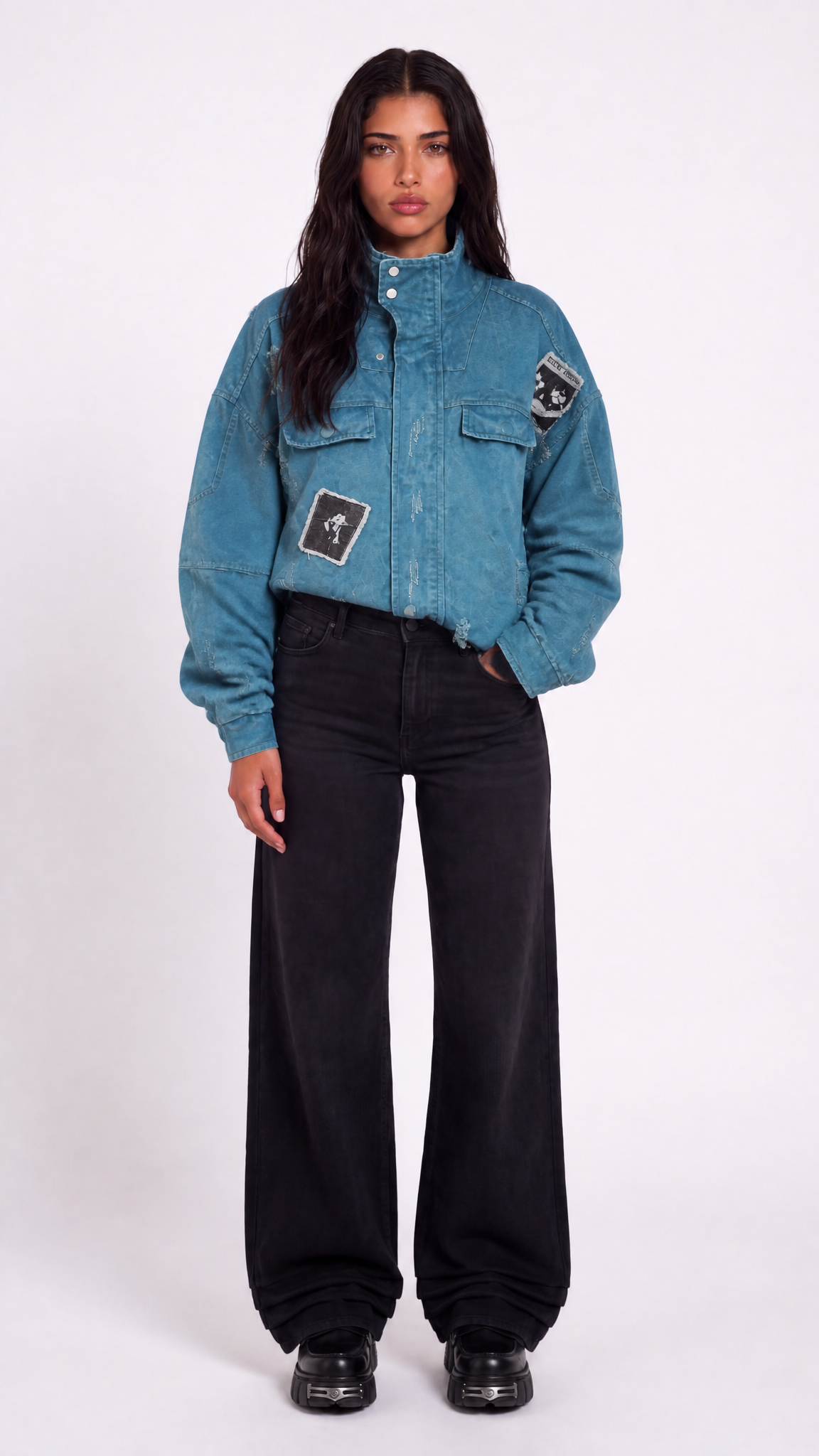 UNSEEN-Studios Acid Lake Patch Jacket