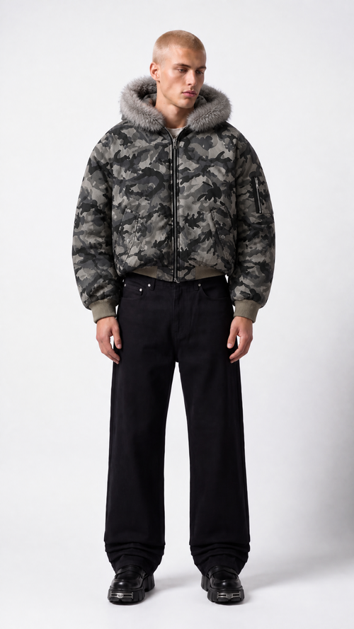 UNSEEN-Studios Arctic Hunter Fur Jacket