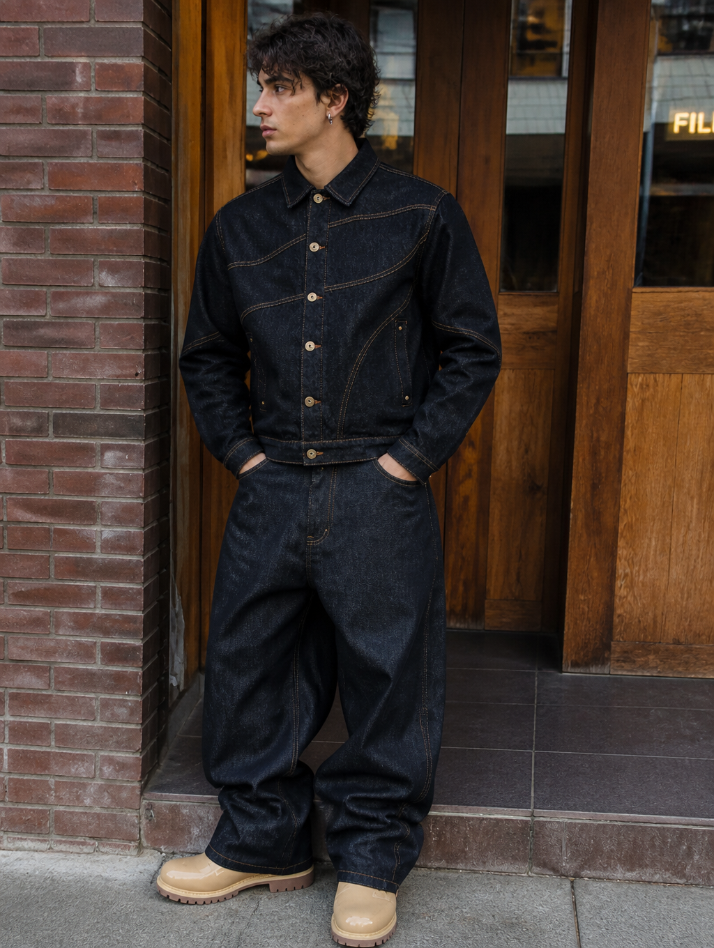 UNSEEN-Studios Scarpath Denim Jacket