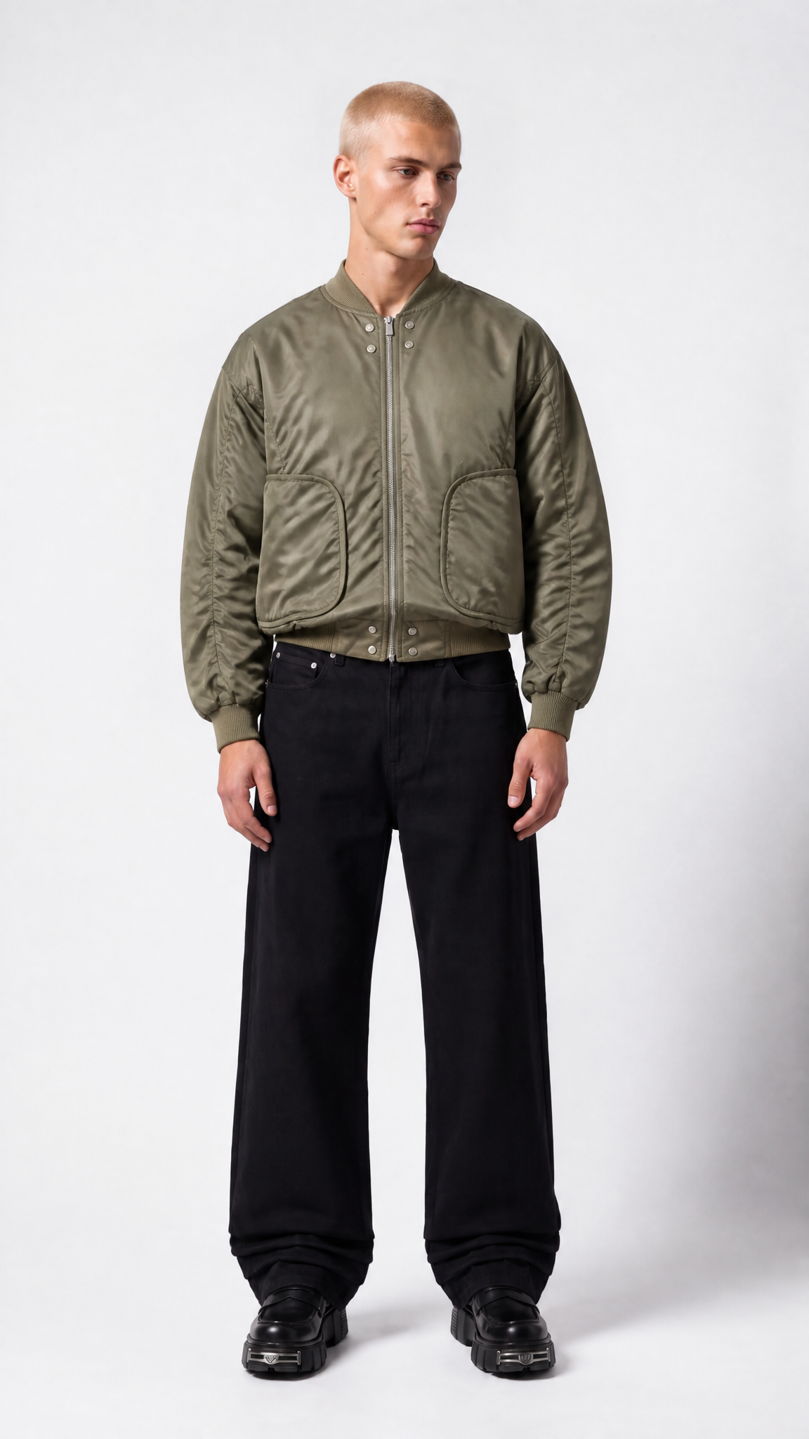 UNSEEN-Studios Double Lock Bomber Jacket