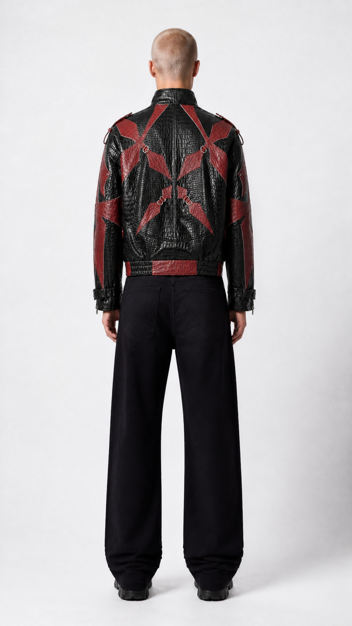 UNSEEN-Studios Dark Knight Vegan Leather Jacket