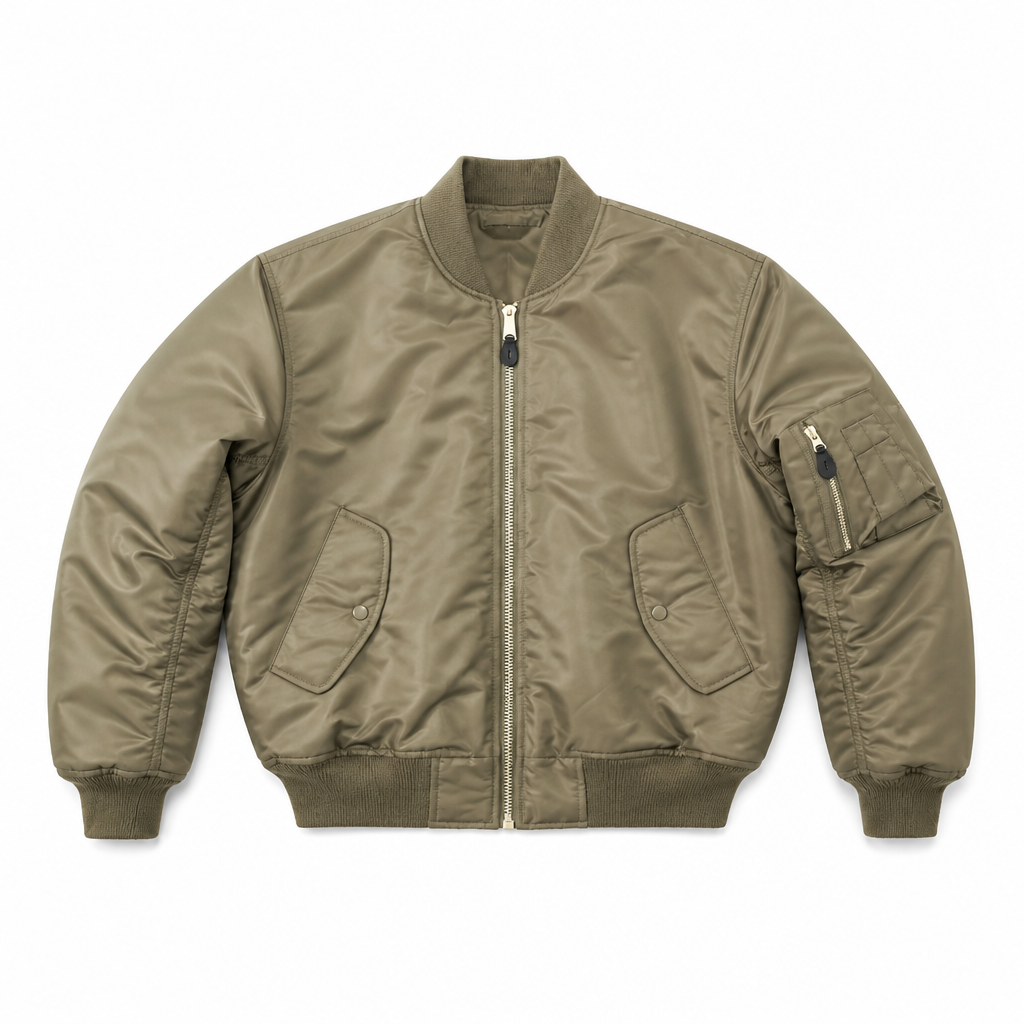 UNSEEN-Studios Military Tec Bomber Jacket