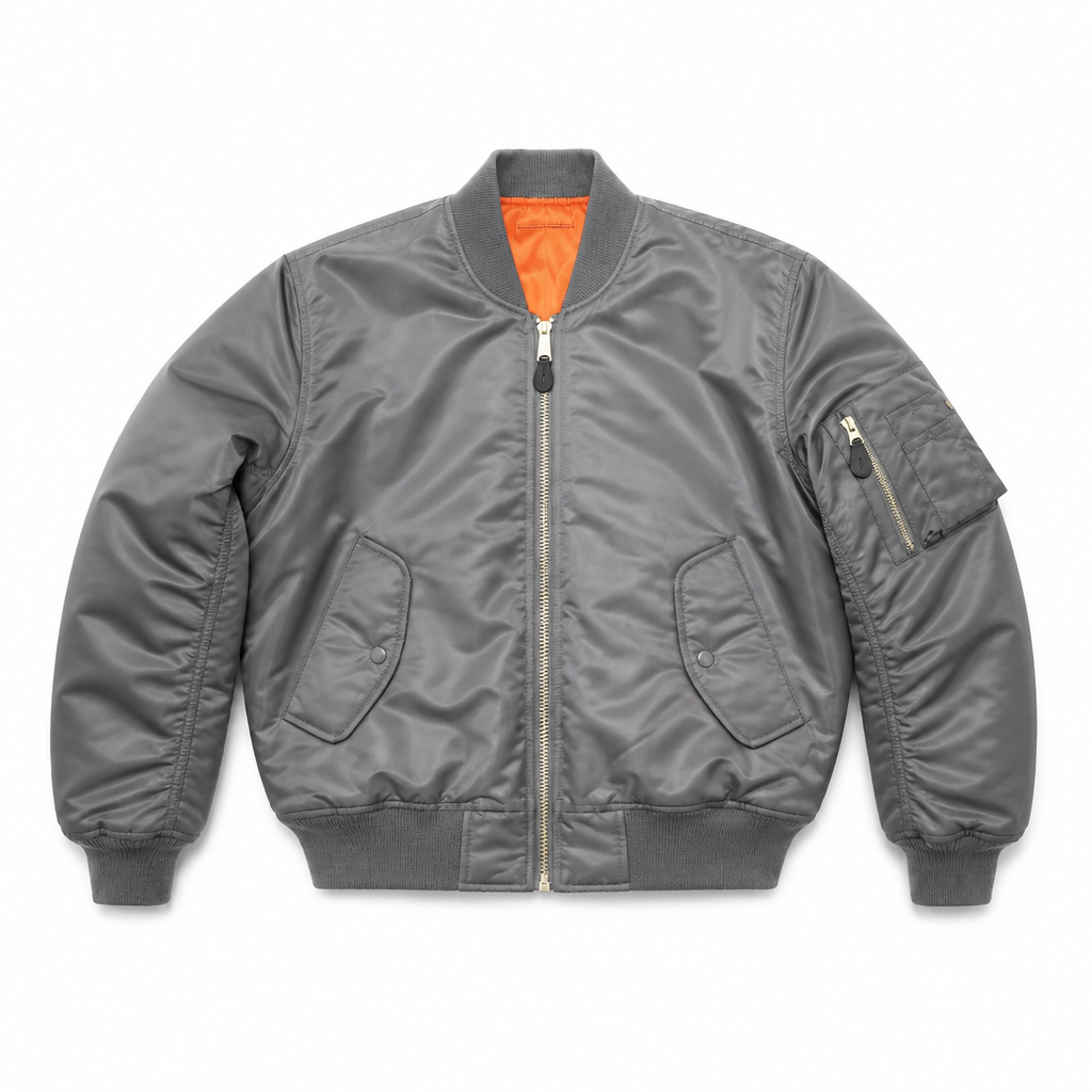 UNSEEN-Studios Military Tec Bomber Jacket