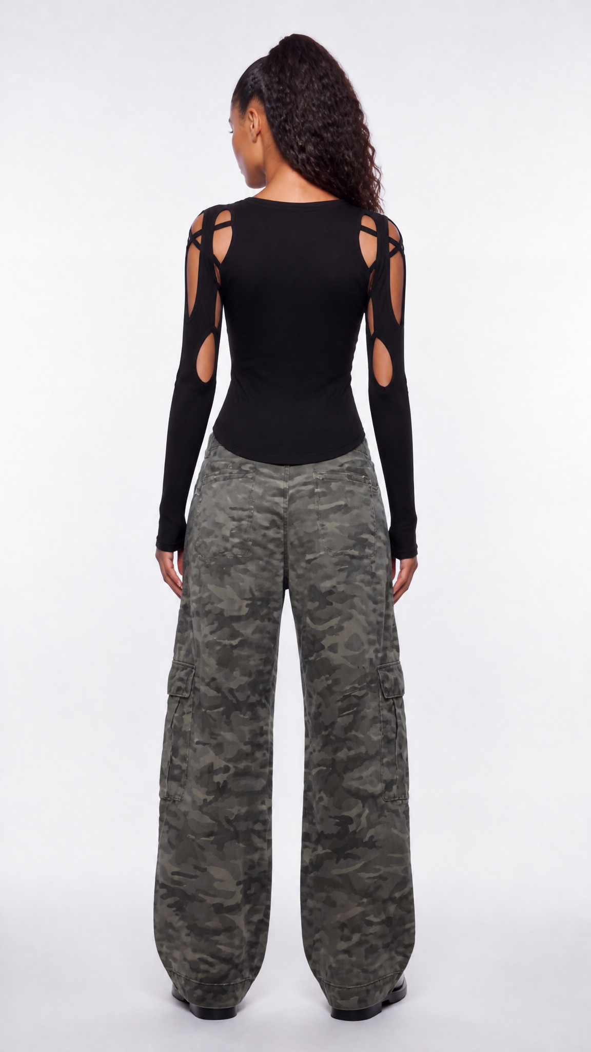 UNSEEN-Studios Obscura Cut-Out Top