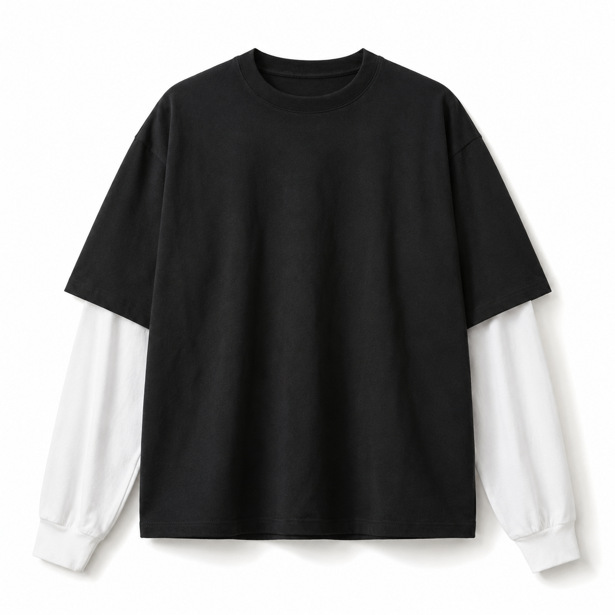 UNSEEN-Studios Oversized Layered Longsleeve T-Shirt
