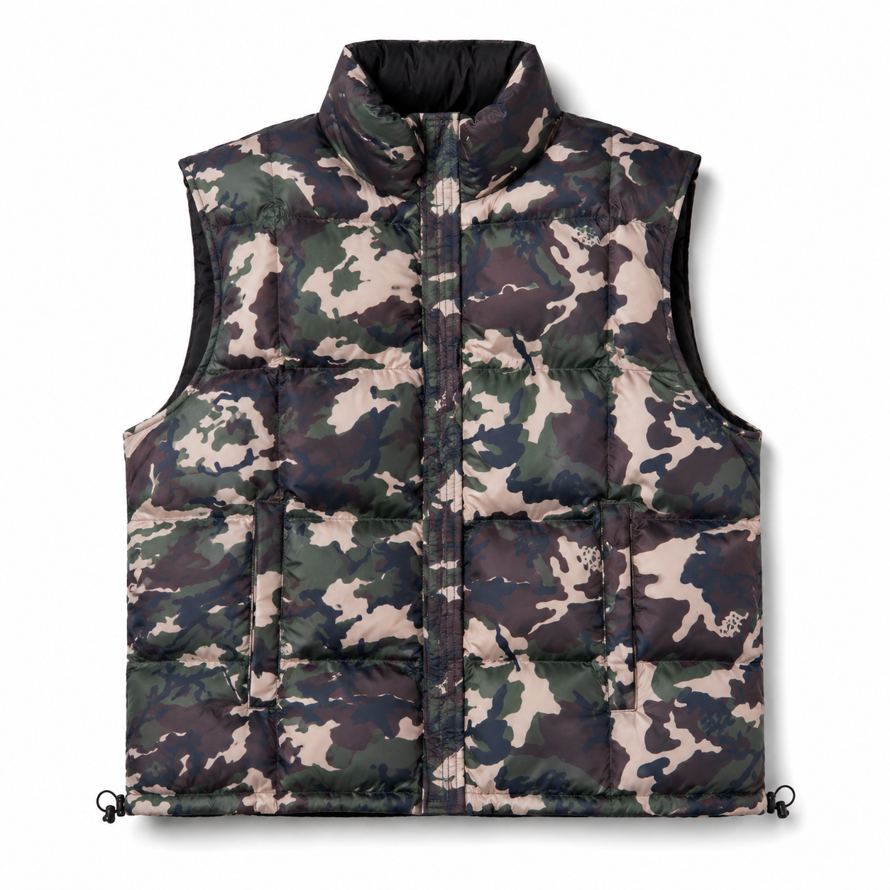 UNSEEN-Studios Reversible Camo Puffer Vest