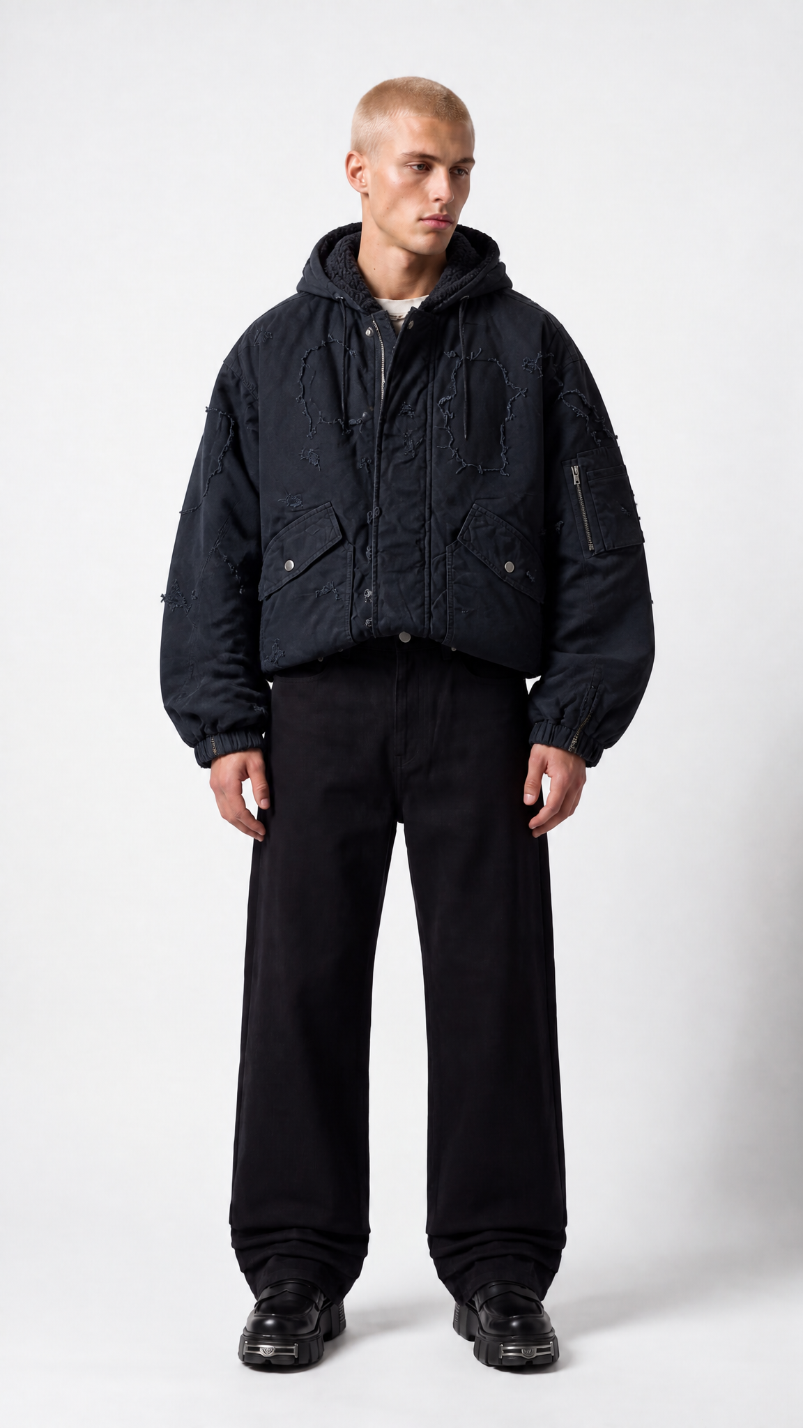 UNSEEN-Studios Distressed Disorder Jacket