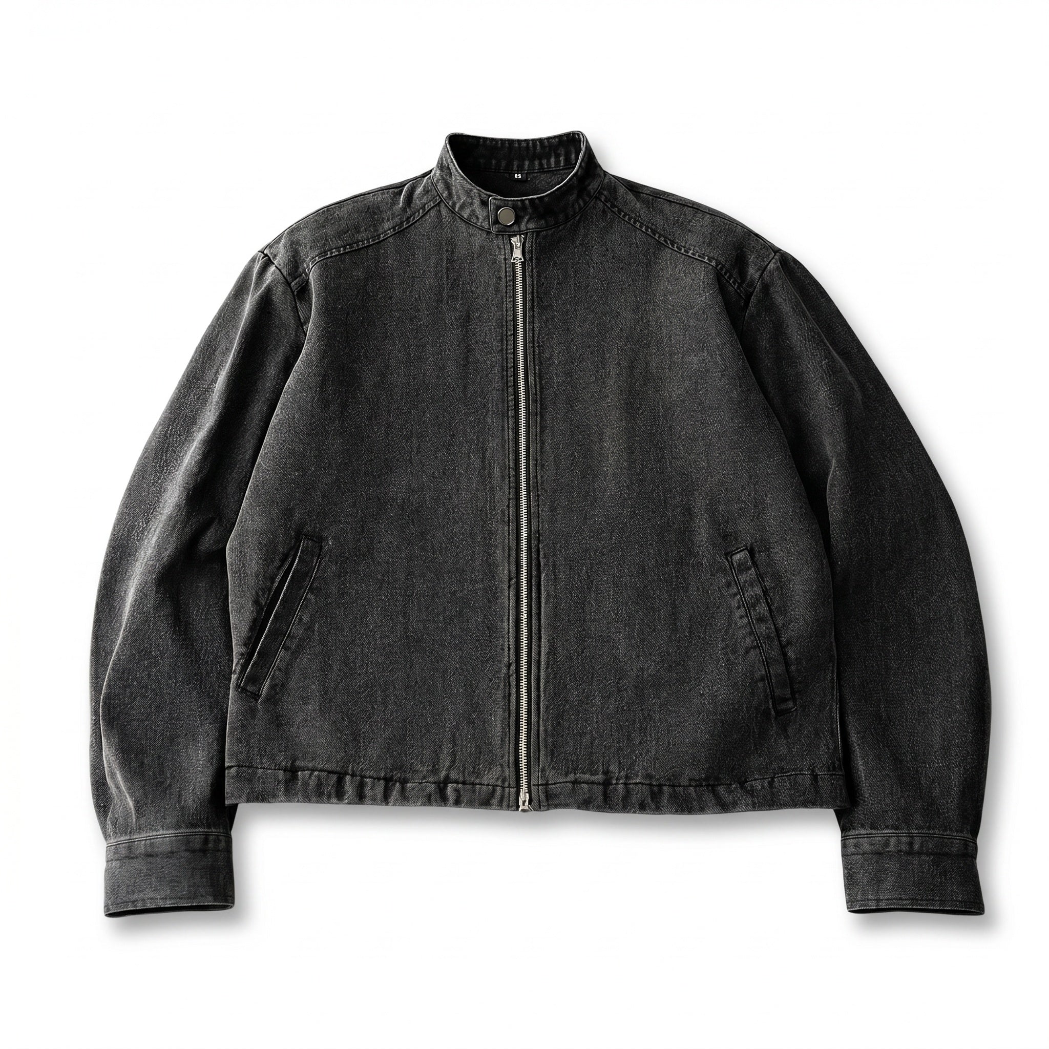 UNSEEN-Studios Work Zip-Kurzjacke Washed Black