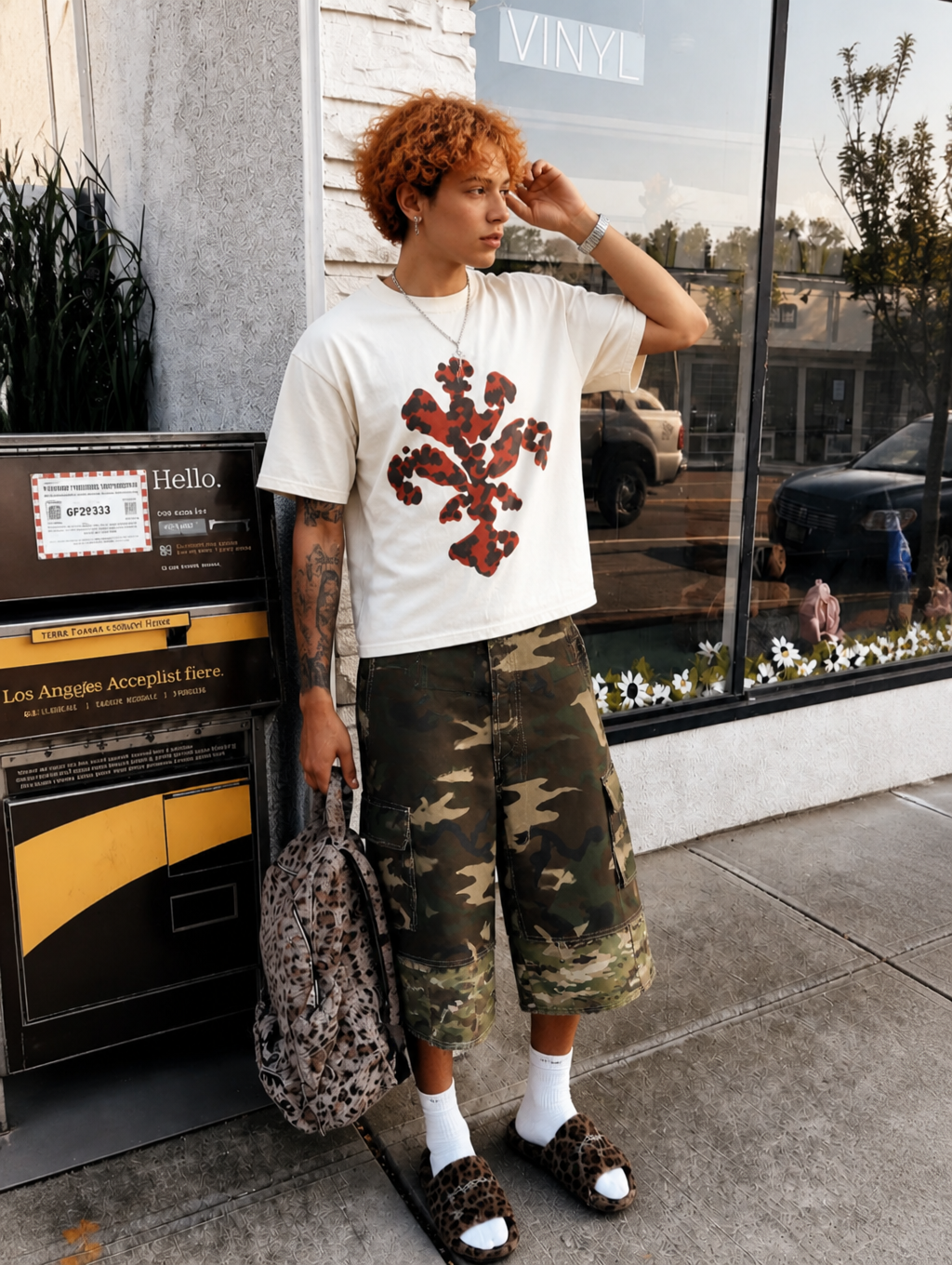 UNSEEN-Studios Strobe Camo Shorts