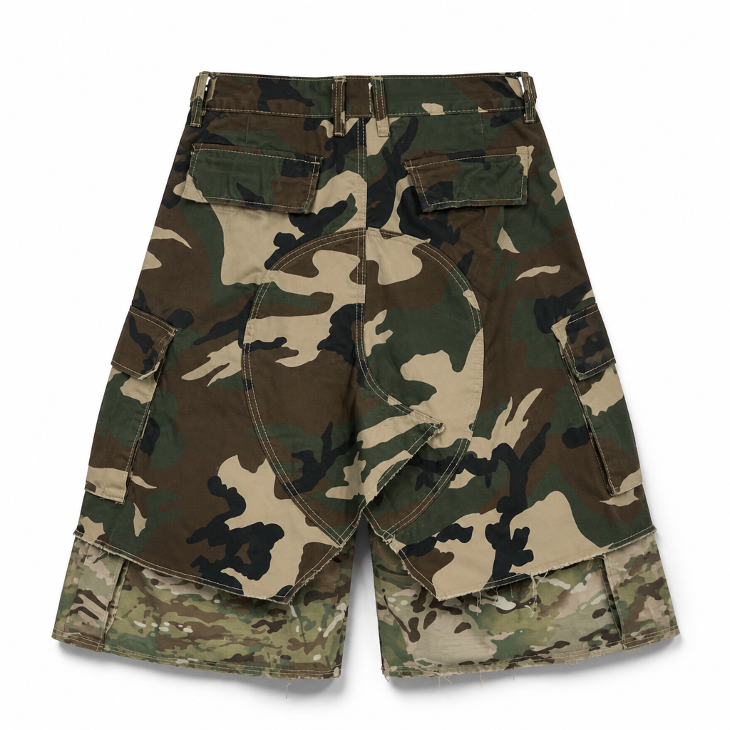 UNSEEN-Studios Strobe Camo Shorts