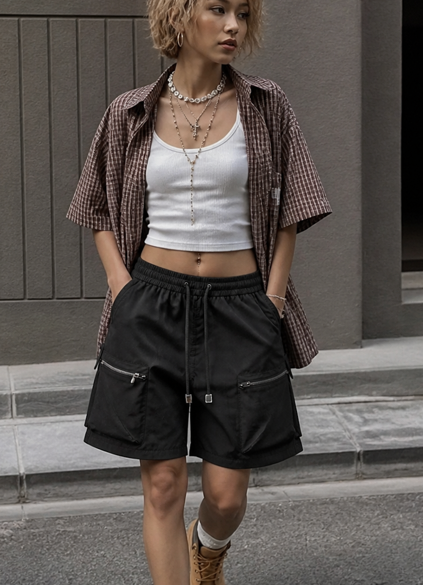 UNSEEN-Studios Thunder Utility Shorts