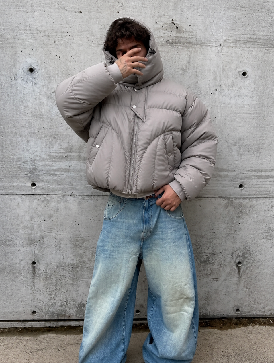 UNSEEN-Studios Snowfall Puffer Jacket